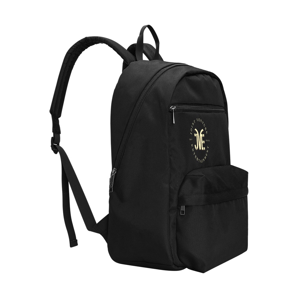 JVE Culture Large Backpack (Black) Large Capacity Travel Backpack (Model 1691)