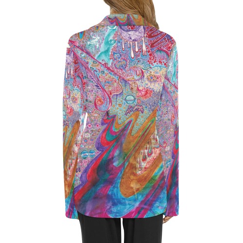 Eyes of a Toronto Summer Women's Long Sleeve Pajama Shirt