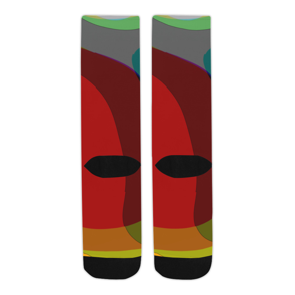 Colorful Abstract 118 Trouser Socks