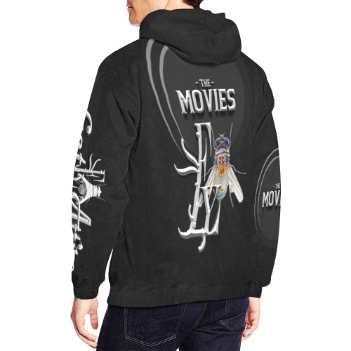 The Movies Collectable Fly All Over Print Hoodie for Men (USA Size) (Model H13)