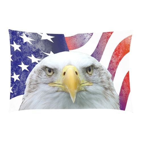 American Flag and Bald Eagle 3-Piece Bedding Set