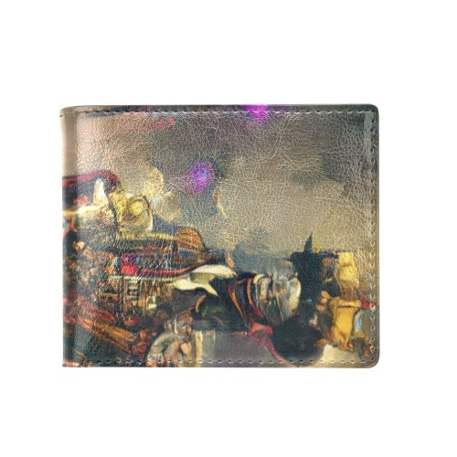 Voodoo_King_TradingCard Bifold Wallet with Coin Pocket (Model 1706)