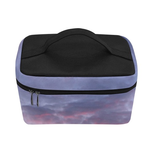 Morning Purple Sunrising Cosmetic Bag/Large (Model 1658)