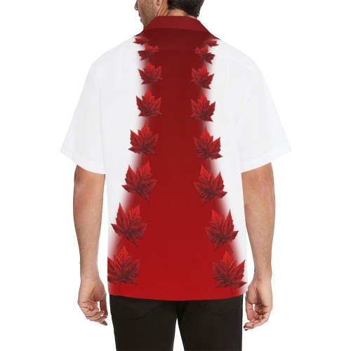 Canada Maple Leaf Shirts Canada Hawaiian Shirt (Model T58)