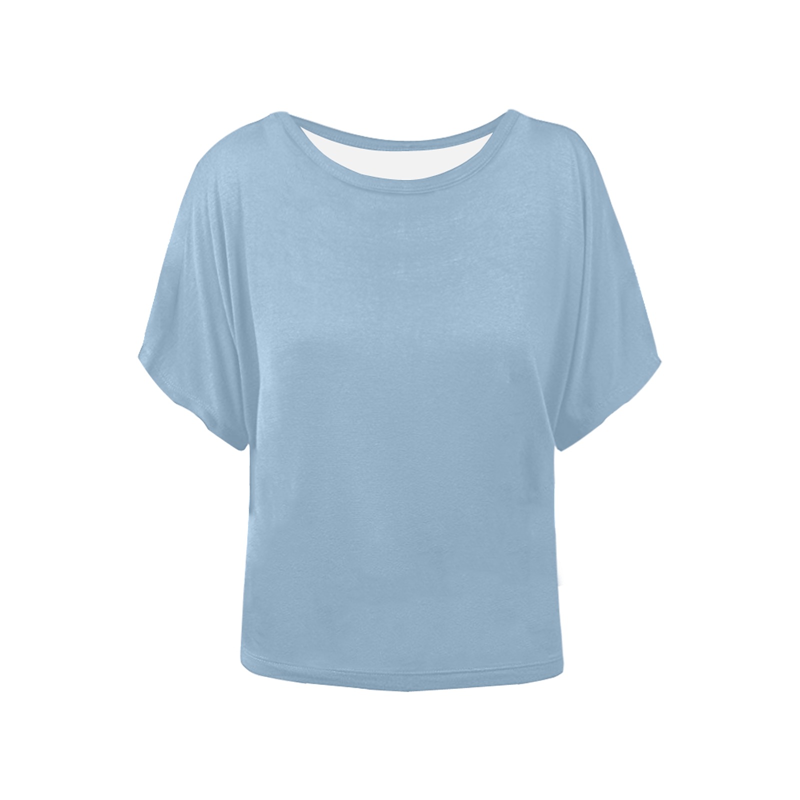 Glacier Lake Women's Batwing-Sleeved Blouse T shirt (Model T44)