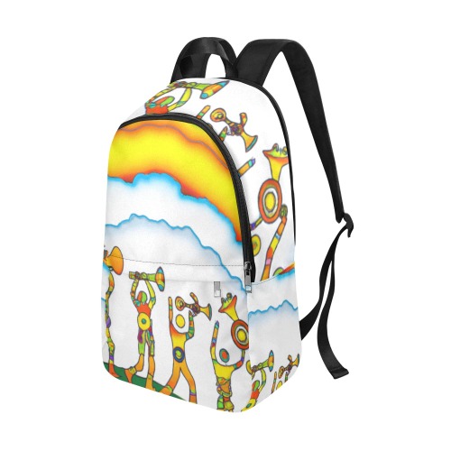marching band to heaven Fabric Backpack for Adult (Model 1659)