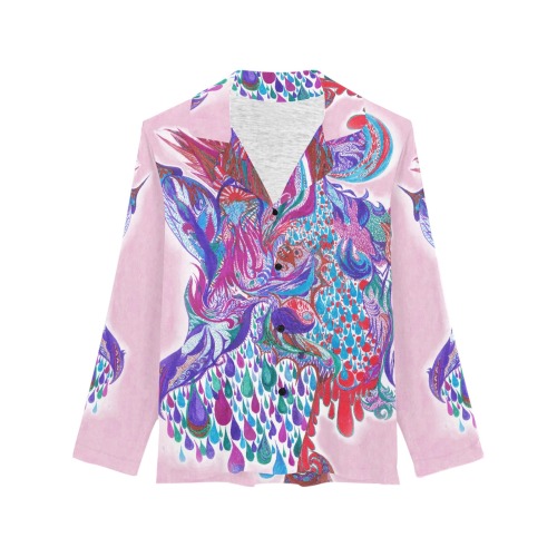 bliss shirt Women's Long Sleeve Pajama Shirt