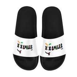 Xxsmiles.com White Sandals. Men's Slide Sandals (Model 057)