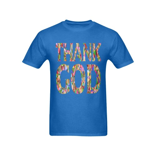 Thank God Men's T-Shirt in USA Size (Front Printing Only)