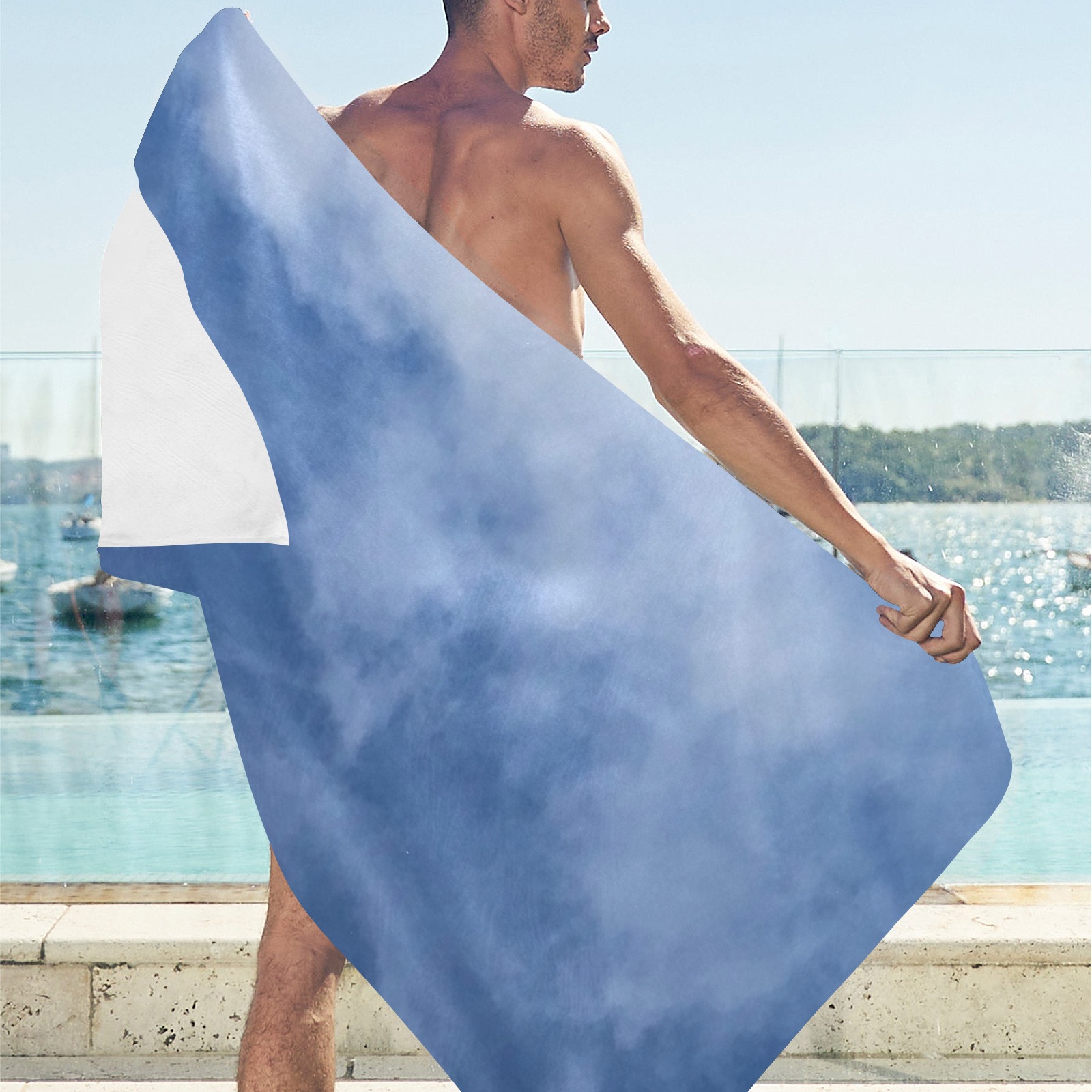 Sky wishes Beach Towel 30"x 60"