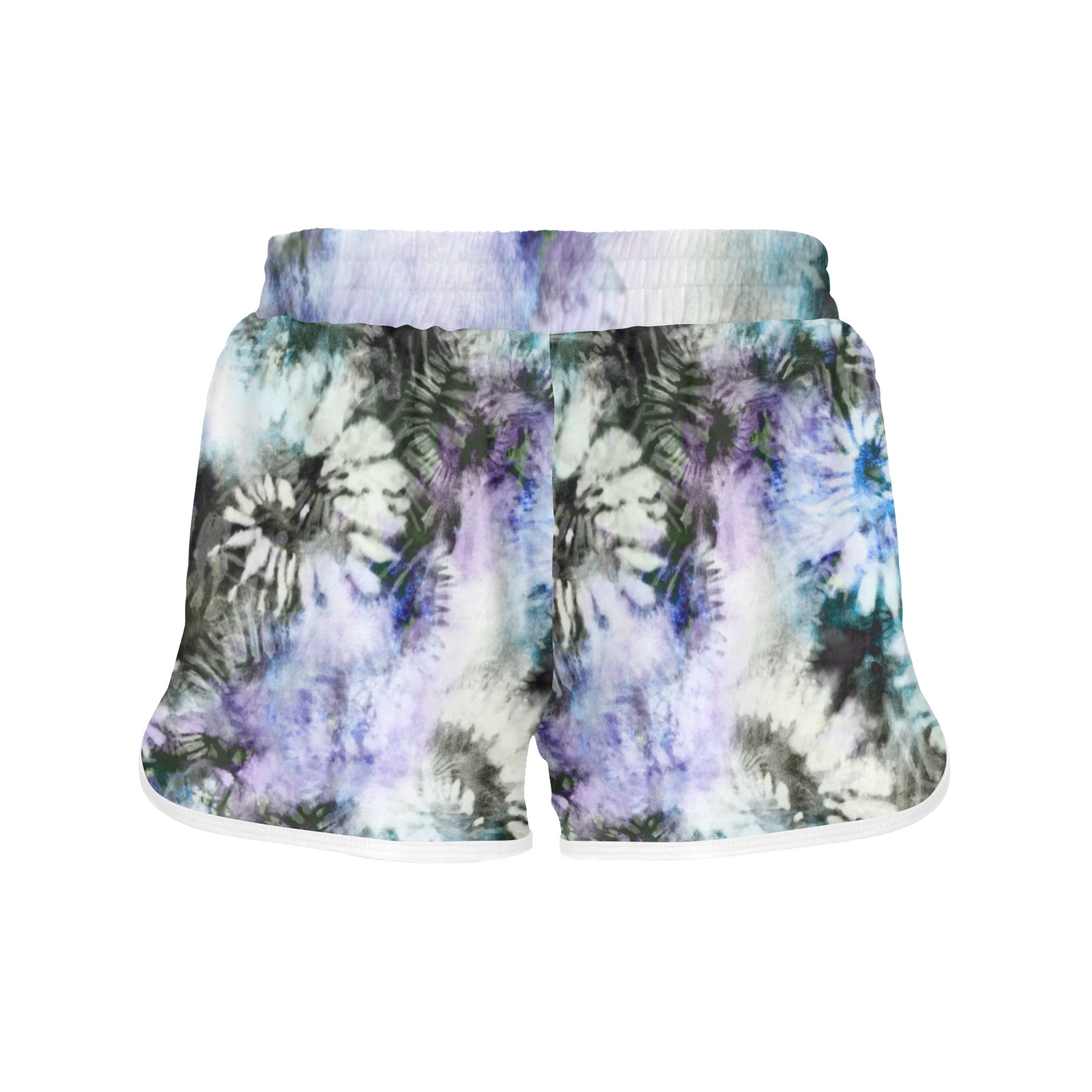 Spiral Dye Modern beach Women's Sports Shorts (Model L61)