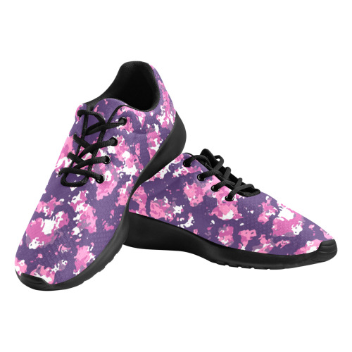 Deep Forest Fashion Streetwear Camouflage Women's Athletic Shoes (Model 0200)