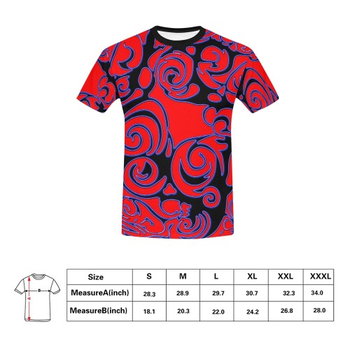 Celtic 3 All Over Print T-Shirt for Men (USA Size) (Model T40)