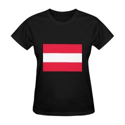 Austria Women's T-Shirt in USA Size (Two Sides Printing)
