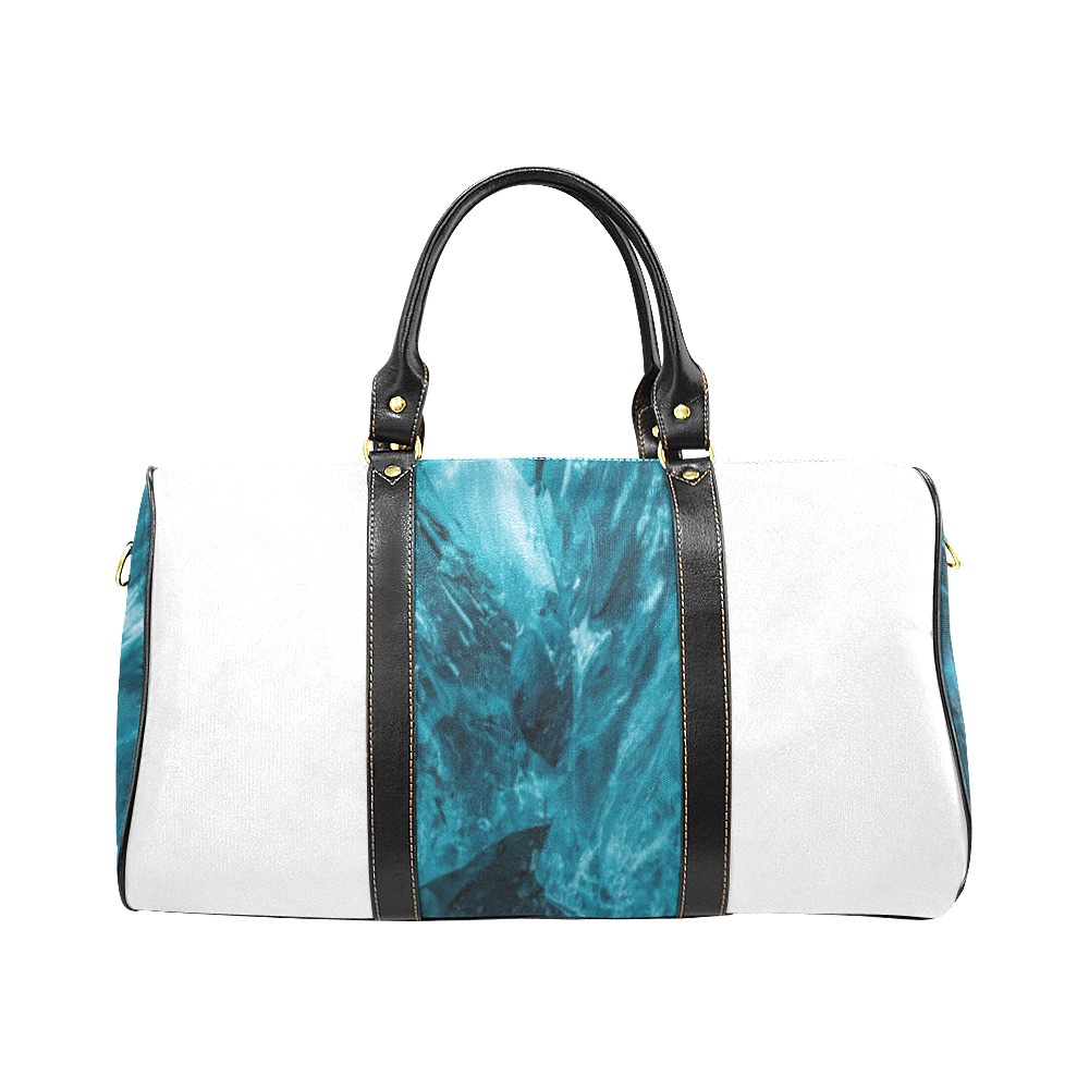 Sea Blue Handbag New Waterproof Travel Bag/Large (Model 1639)