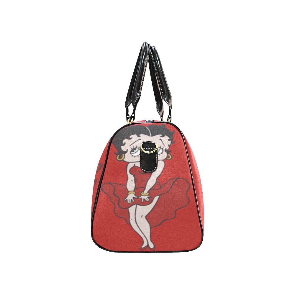 Betty Boop Travel Bag New Waterproof Travel Bag/Large (Model 1639)