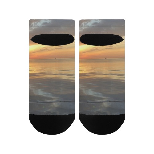 Pier Sunset Collection Men's Ankle Socks