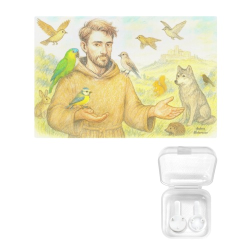 Saint Francis and the sermon to the birds and animals