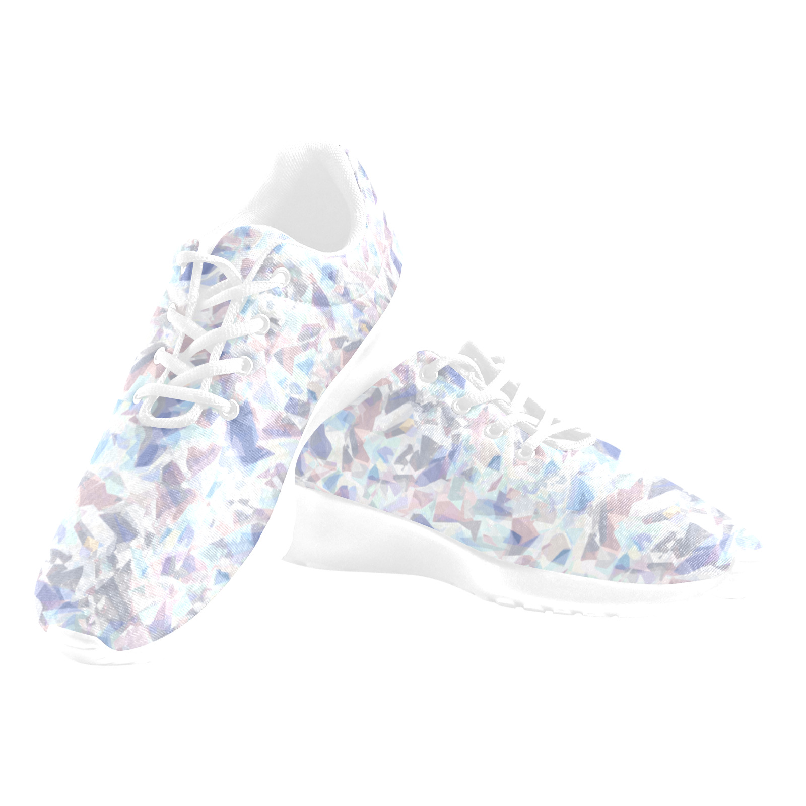 Frozen Fashion Abstract Pattern Design Women's Athletic Shoes (Model 0200)