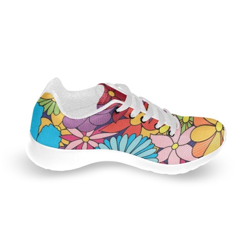 Hippy Flower Power Men’s Running Shoes (Model 020)