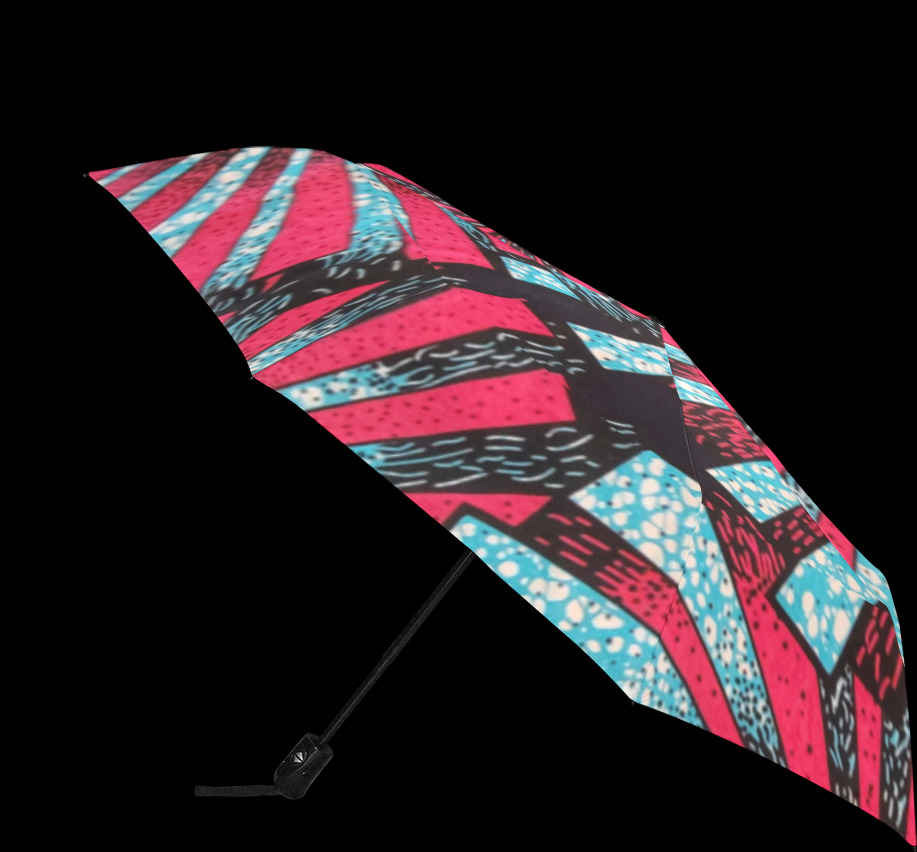 Star Large Cover Anti-UV Auto-Foldable Umbrella (U09)