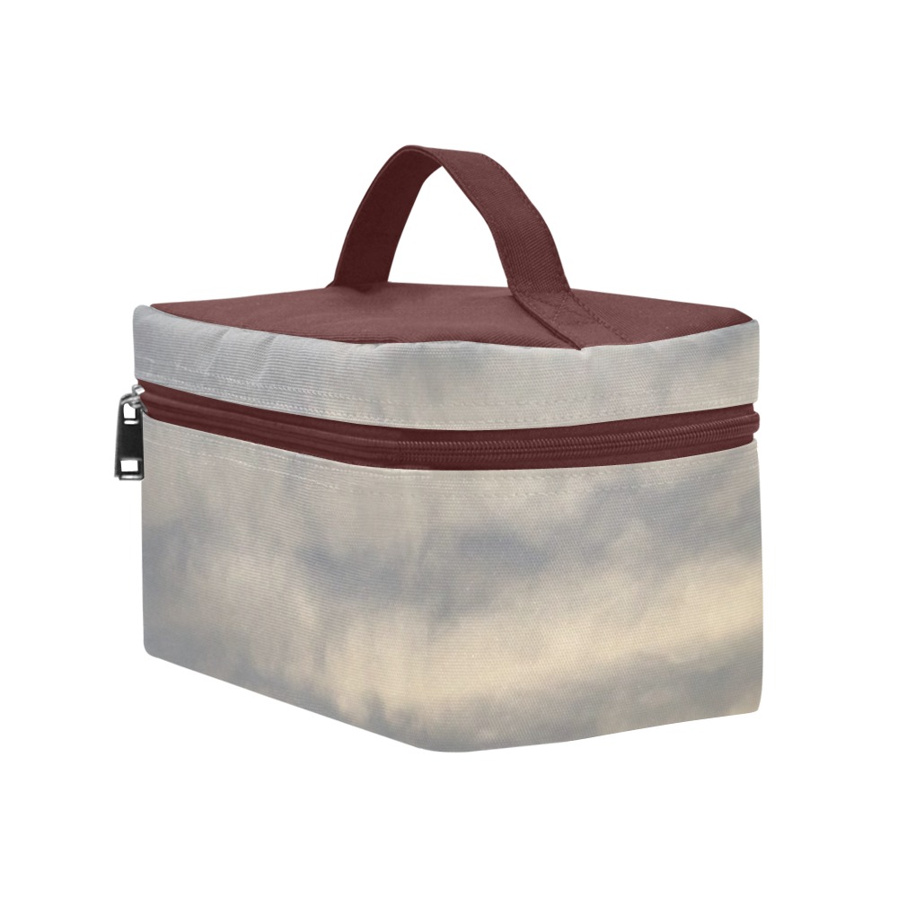 Rippled Cloud Collection Cosmetic Bag/Large (Model 1658)