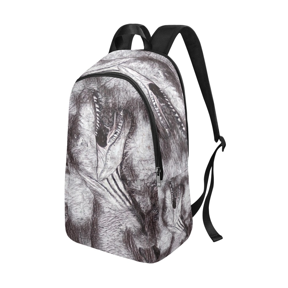 T-REX EMB Fabric Backpack for Adult (Model 1659)