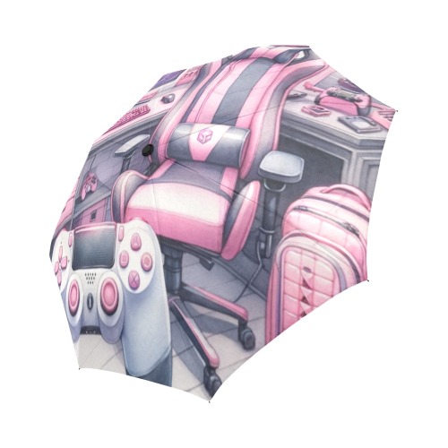 Girl Gamer Auto-Foldable Umbrella (Model U04)