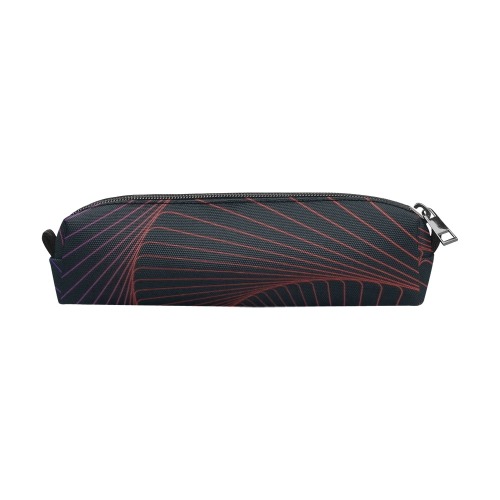 lines-stripes-streaks-spiral Pencil Pouch/Small (Model 1681)