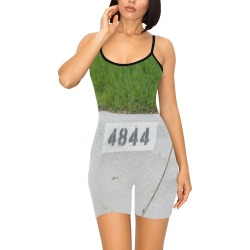 Street Number 4844 Women's Short Yoga Bodysuit