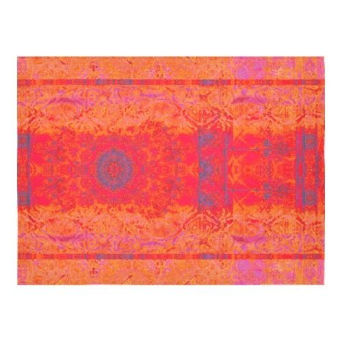 orange Thickiy Ronior Tablecloth 70"x 52"