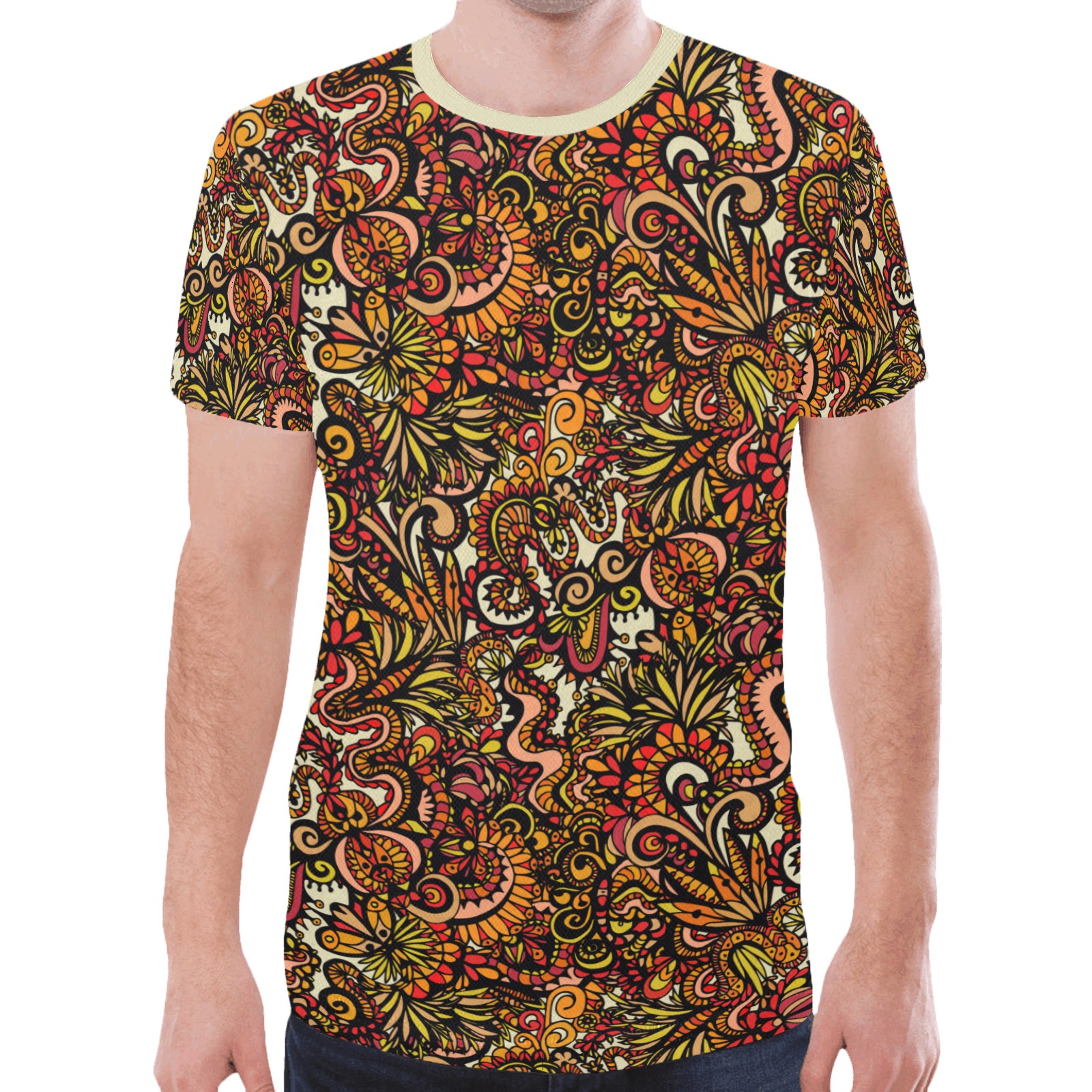 Dragonscape New All Over Print T-shirt for Men (Model T45)