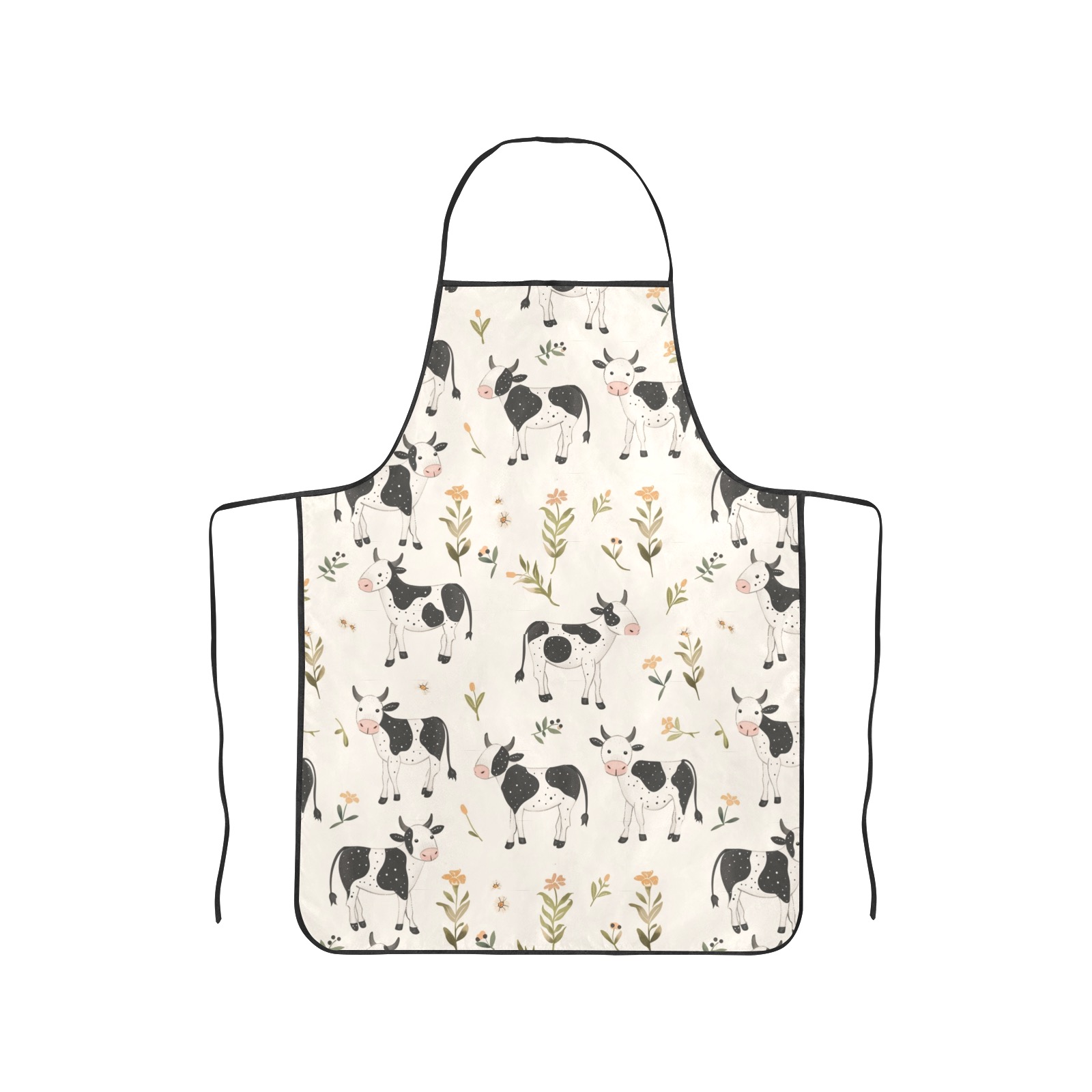 Cow Apron Women's Overlock Apron