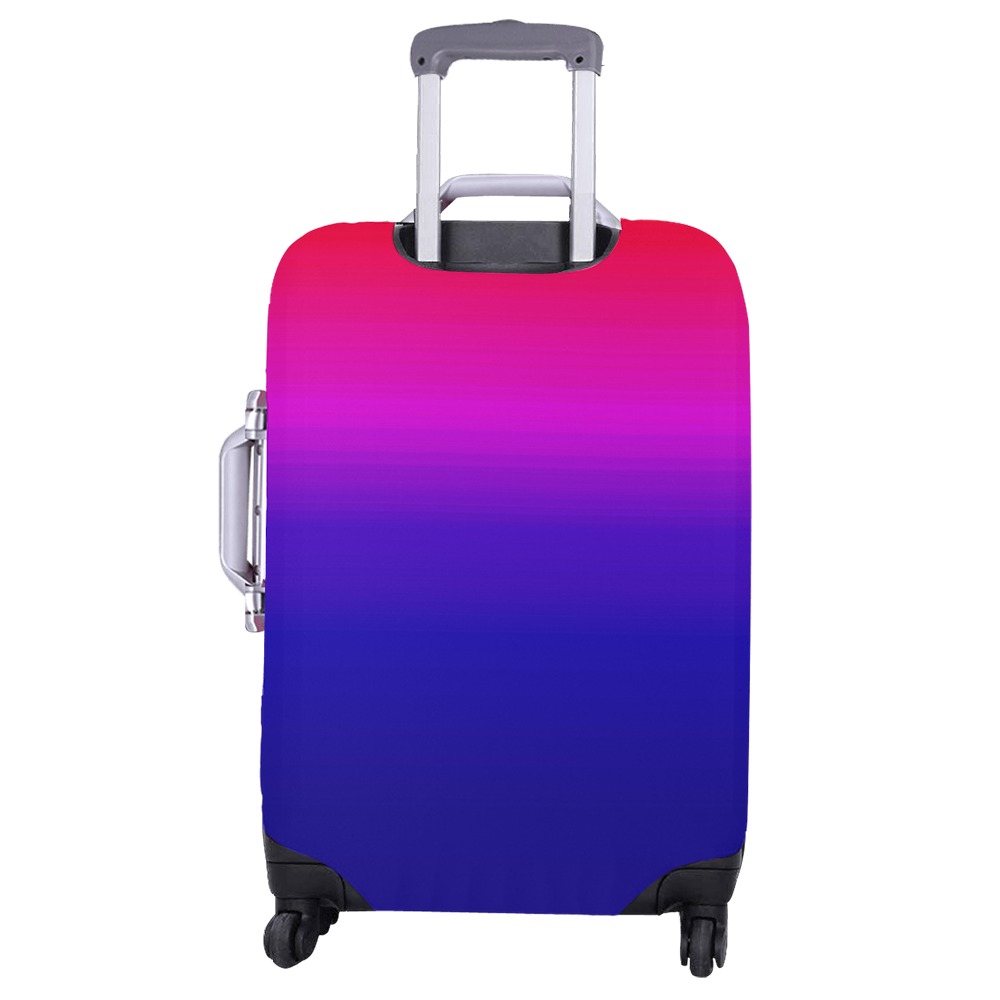 pink and blue Luggage Cover/Large 26"-28"