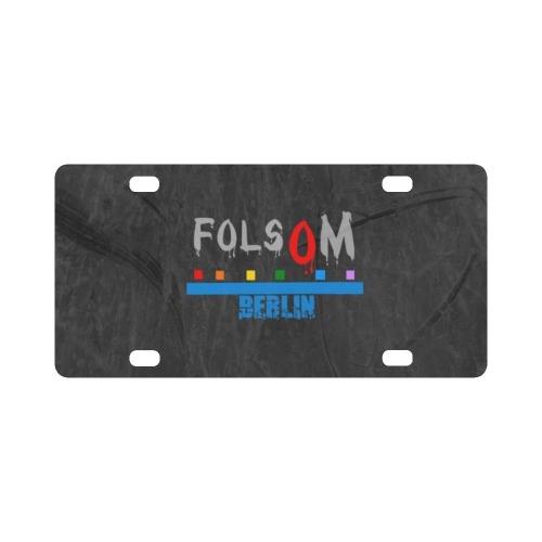 Folsom berlin by Fetishworld Classic License Plate