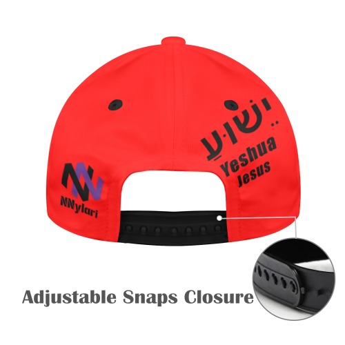 Servant of Yeshua Dad Cap Red All Over Print Dad Cap