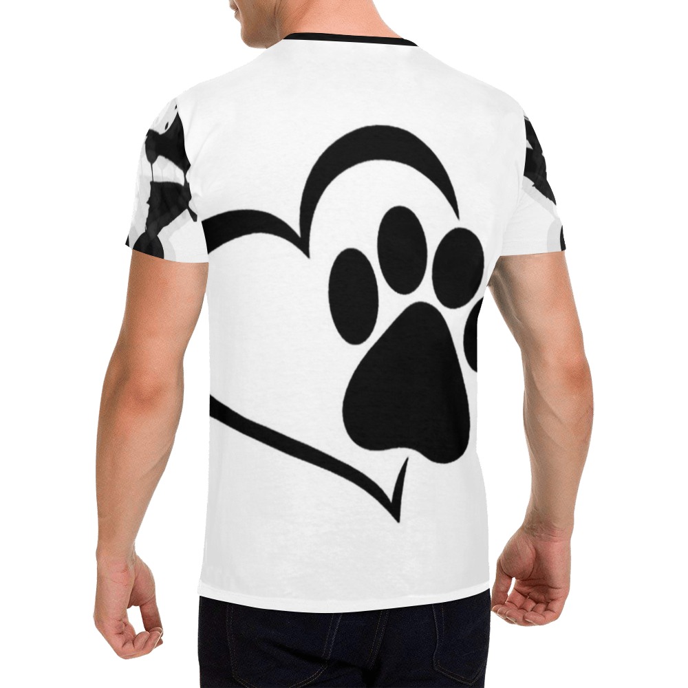 Gay Puppy Love by Fetishworld All Over Print T-Shirt for Men (USA Size) (Model T40)