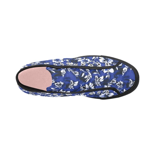 Flowery distortion mosaic Vancouver H Women's Canvas Shoes (1013-1)