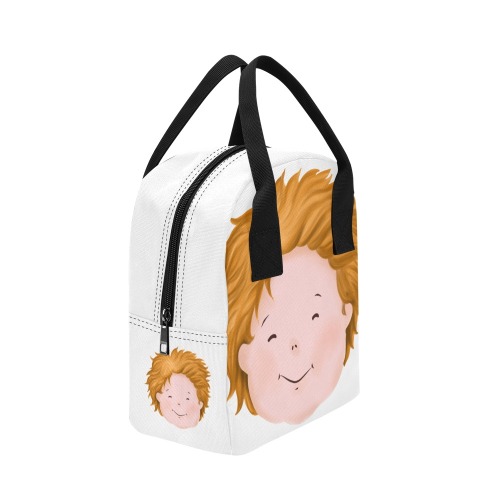 Cute boy- Zipper Lunch Bag (Model 1689)