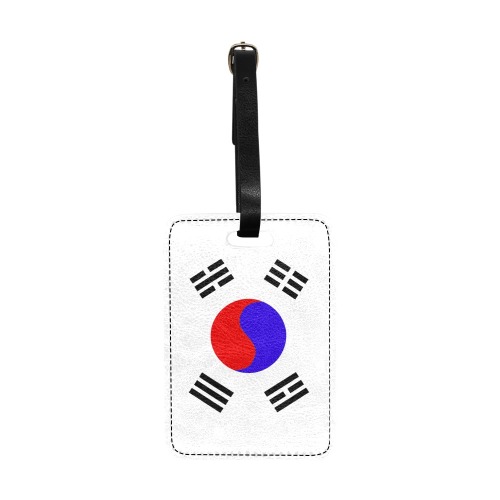 South Korean Flag Luggage Tag