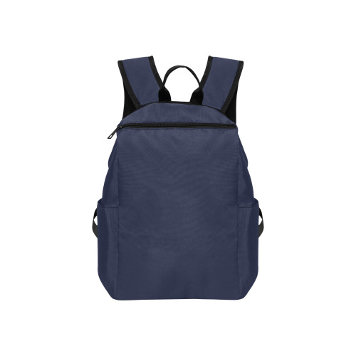 DARK BLUE Lightweight Casual Backpack (Model 1730)