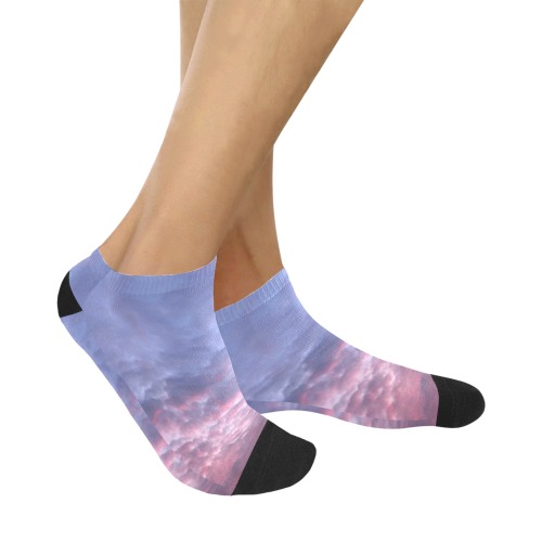 Morning Purple Sunrise Collection Women's Ankle Socks
