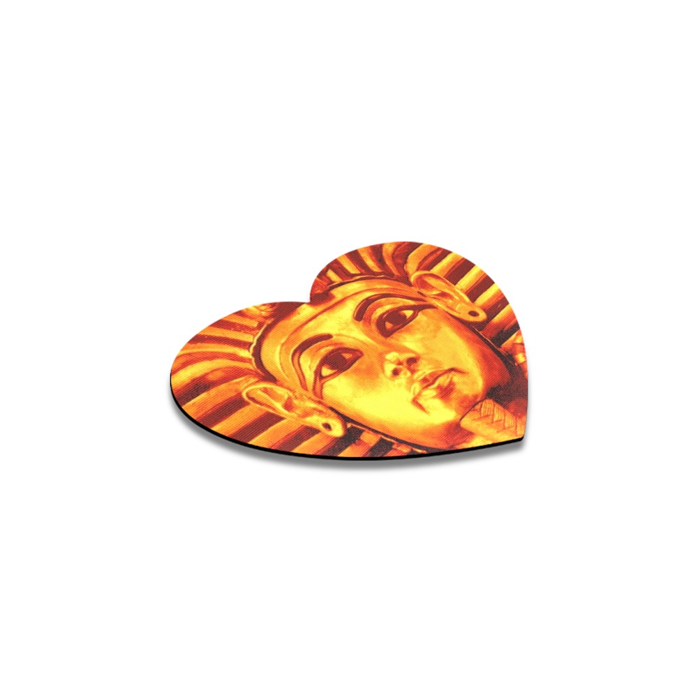 GOLDEN SLUMBER-KING TUT Heart Coaster