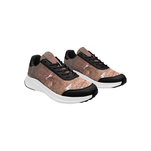 Falling tree in the woods Women's Mudguard Running Shoes (Model 10092)