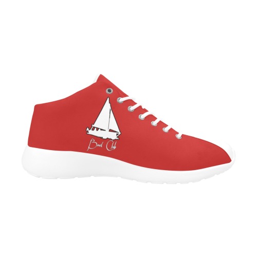 Boat Club Cruise Red Women's Basketball Training Shoes (Model 47502)