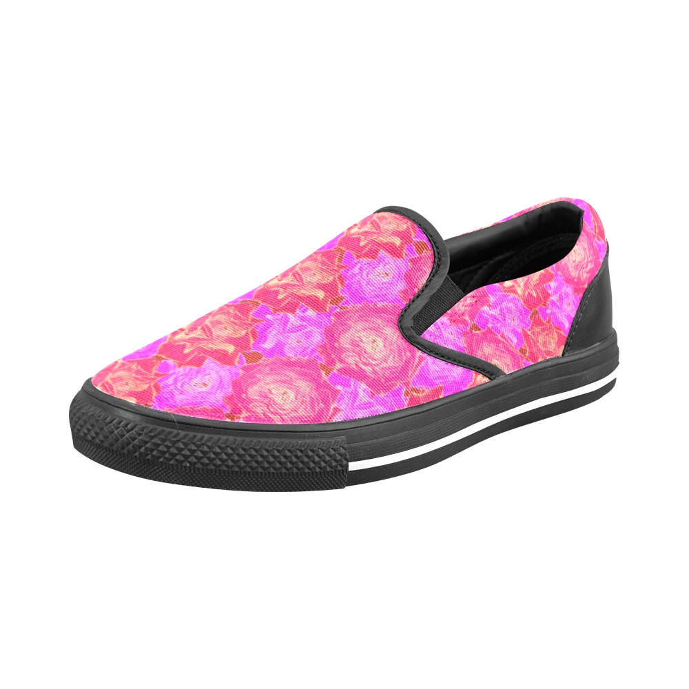 DASRose Women's Slip-on Canvas Shoes (Model 019)