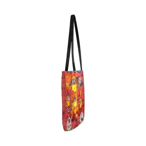 Hallomin Pop Art  by Nico Bielow Reusable Shopping Bag Model 1660 (Two sides)