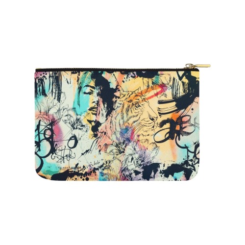 Graffiti-colorful Carry-All Pouch 9.5''x6''