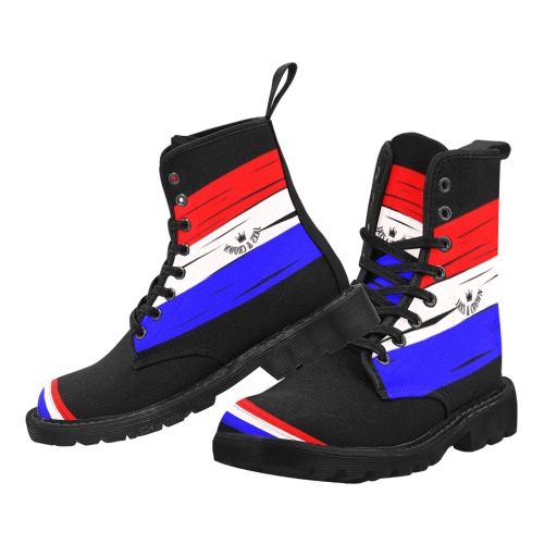 #170 mens Martin Boots JAXS N CROWN F1395C67-7E25-4756-A20A-641361097F47 Martin Boots for Men (Black) (Model 1203H)
