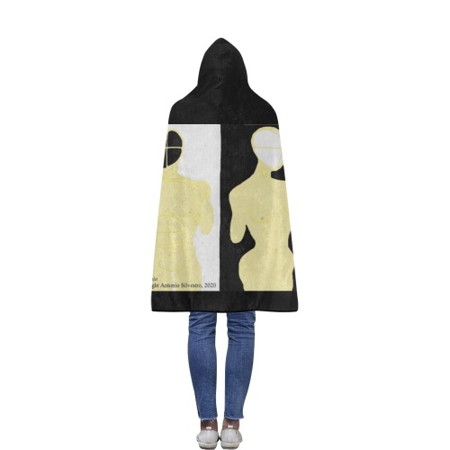 1 Flannel Hooded Blanket 40''x50''